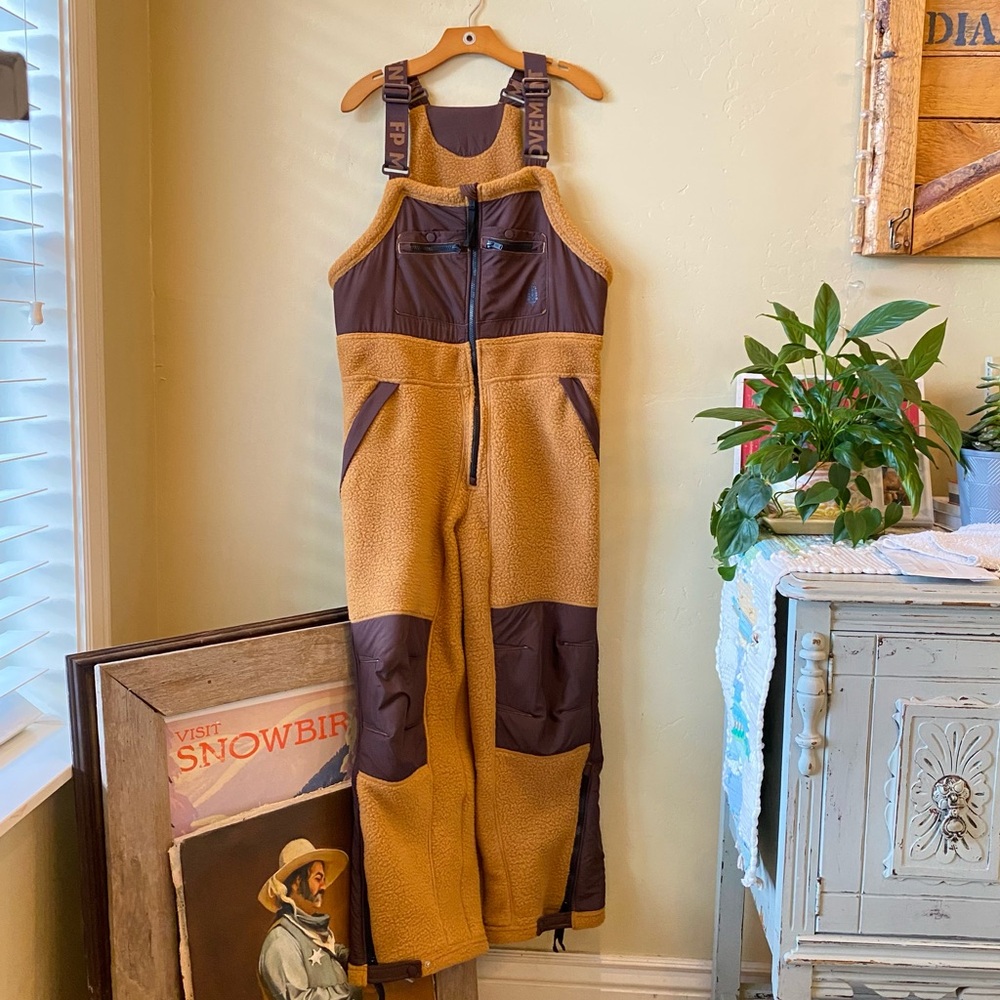 Free People Movement Hit The Slopes Overalls NWOT - Picture 9 of 16
